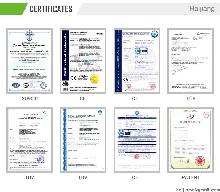 syringe manufacturer certificate